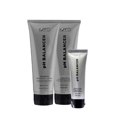 Kit K.Pro pH Balancer Shampoo Condicionador e Acidificante Pequeno (3 produtos)
