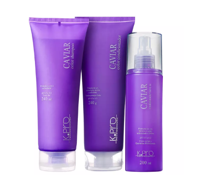 Kit K.Pro Caviar Cabelos Finos (3 Produtos)