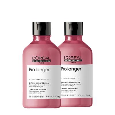 Kit L'Oréal Professionnel Serie Expert Pro Longer - Shampoo 300ml (2 unidades)