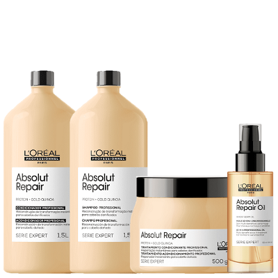Kit L'Oréal Professionnel Absolut Repair Completo (4 Produtos)