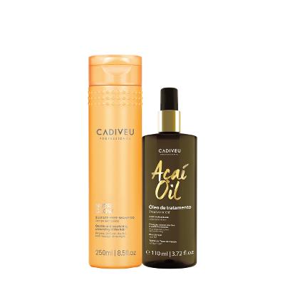 Kit Cadiveu Professional Nutri Glow  Shampoo e Açaí Oil 110 (2 produtos)
