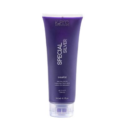 K.Pro Profissional Caviar Special Silver - Shampoo Desamarelador 240ml