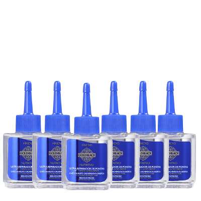 Amend Gold Black Nutritivo Kit Óleo Reparador de Pontas 30ml (6 Unidades)