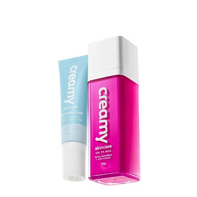 Kit Creamy Ácido Mandélico Gel Antiacne e Sérum Hidratante  (2 produtos)