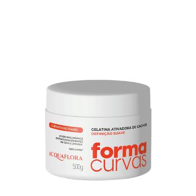 Acquaflora Forma Curvas - Gelatina Ativadora de Cachos Definição Suave 500g