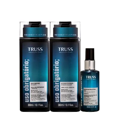 Truss Uso Obrigatório Shampoo Condicionador e Óleo Capilar G (3 produtos)