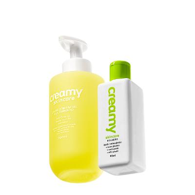 Kit Creamy Skincare Limpador Glicerinado e Ácido Tranexâmico (2 produtos)