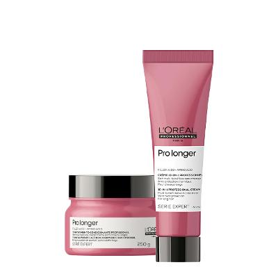Kit L'Oréal Professionnel Serie Expert Pro Longer Máscara Leave-in (2 produtos)