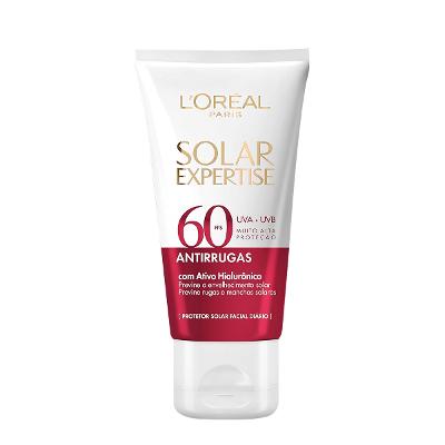 L'Oréal Paris Solar Expertise Antirrugas FPS60 - Protetor Solar Facial 40g