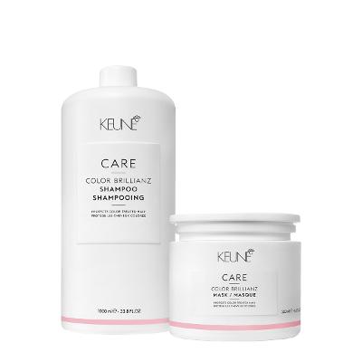 Kit Keune Color Brillianz Shampoo Máscara 200 (2 produtos)