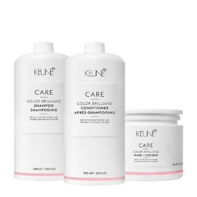 Kit Keune Color Brillianz Salon Máscara 200 (3 produtos)