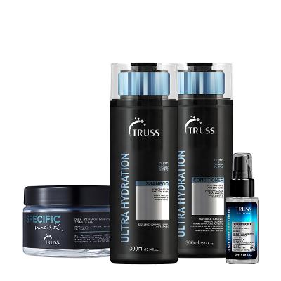 Kit Truss Ultra Hydration Specific Uso Obrigatório Home Care Óleo (4 produtos)