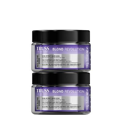 Kit Truss Net Blond Revolution Máscara Extra (2 unidades)