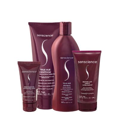 Kit Senscience True Hue Inner Moisture Home Care Leave-in (4 produtos)