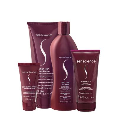 Kit Senscience True Hue Intensif Moisture Home Care Leave-in 50 (4 produtos)