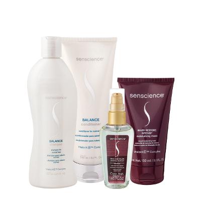 Kit Senscience Balance Intensif Home Care Sérum (4 produtos)