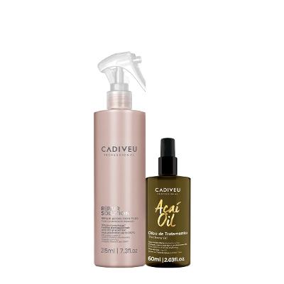 Kit Cadiveu Professional Repair Solution Açaí Fluído Oil 60 (2 produtos)