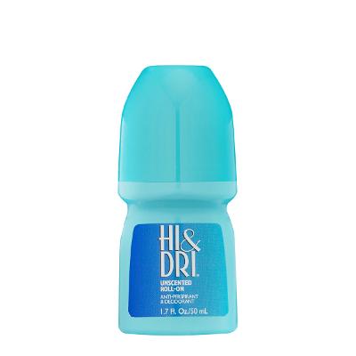 Hi e Dri Unscented Roll-On - Desodorante 50ml