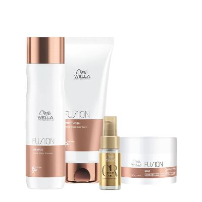 Kit Wella Professionals Fusion Reflections Home Care Oil 30 (4 produtos)