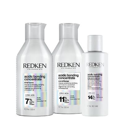 Kit Redken Acidic Bonding Concentrate Pré Duo (3 produtos)