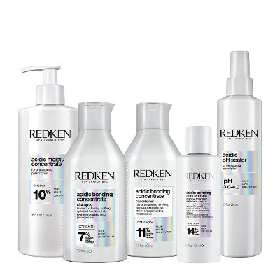 Kit Redken Acidic Bonding Concentrate Moisture Pré Tratamento Duo (5 produtos)