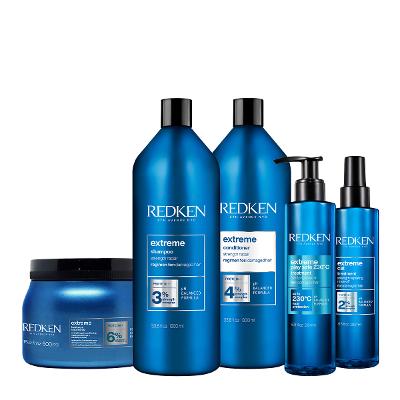 Kit Redken Extreme Cat Salon Total Leave-in (5 produtos)