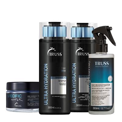 Kit Truss Ultra Hydration Specific Obrigatório Home Care Reconstrutor (4 produtos)
