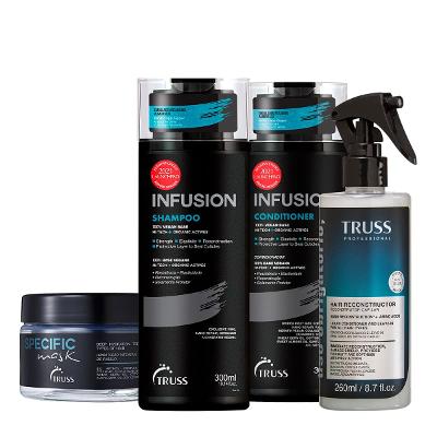 Kit Truss Infusion Specific Uso Obrigatório Duo Reconstrutor (4 produtos)
