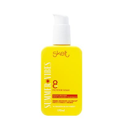 Skelt Summer Vibes Instant Bronzer FPS8 - Protetor Solar Bronzeador 170ml