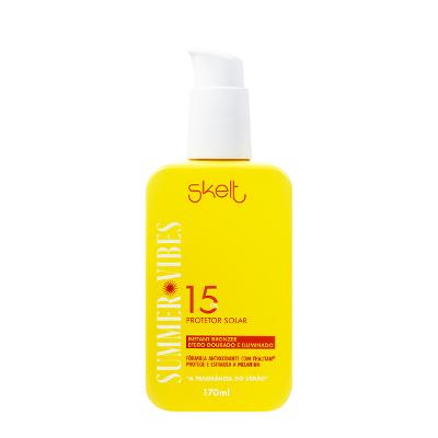 Skelt Summer Vibes Instant Bronzer FPS15 - Protetor Solar Bronzeador 170ml
