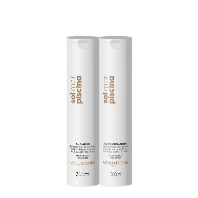 Kit Acquaflora Sol Mar Piscina Duo (2 produtos)