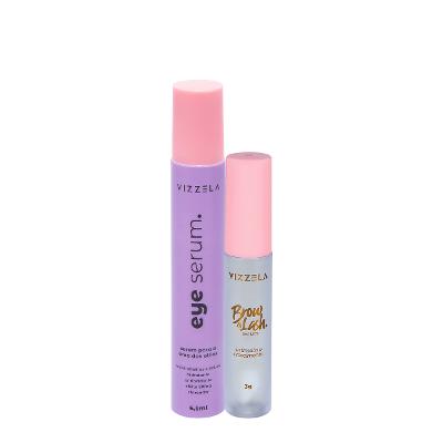 Kit Vizzela Brow Lash Eye Sérum Estimulador (2 produtos)