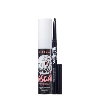 Kit Vizzela No Panda Cat Lovers Ultra Black Lápis Máscara de Cílios (2 produtos)