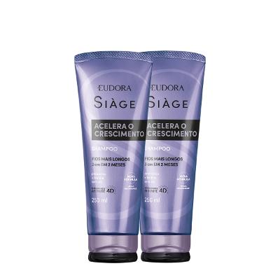 Kit Eudora Siàge Acelera o Crescimento Shampoo Extra (2 unidades)