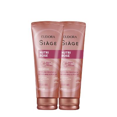 Kit Eudora Siàge Nutri Rosé Shampoo Extra (2 unidades)