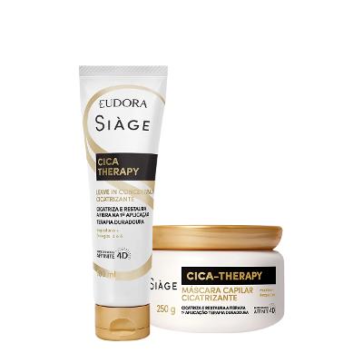 Kit Eudora Siàge Cica Therapy Máscara Leave-in (2 produtos)
