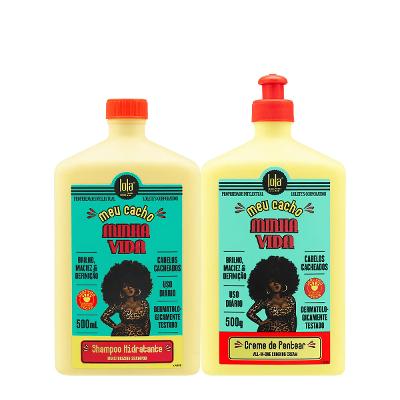 Kit Lola From Rio Meu Cacho Minha Vida Shampoo Creme (2 produtos)