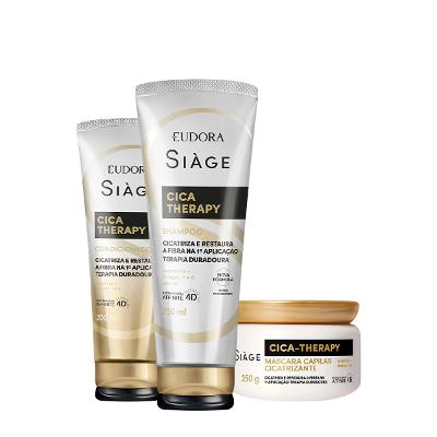 Kit Eudora Siàge Cica Therapy Home Care (3 produtos)