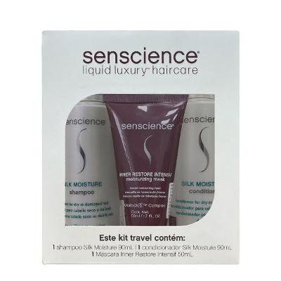 Senscience Kit Silk Moisture Intensif Travel Size (3 produtos)