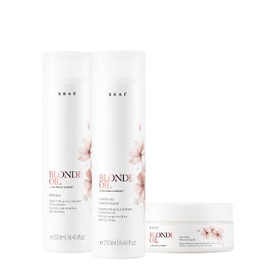 Kit Braé Blonde Oil by Ana Paula Siebert Home Care (3 produtos)