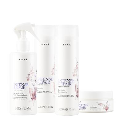 Kit Braé Intense Repair by Ana Paula Siebert Home Care Fluído (4 produtos)