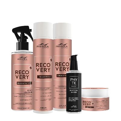Kit Phytoca Cosmetics Recovery Hair Care Total (5 produtos)