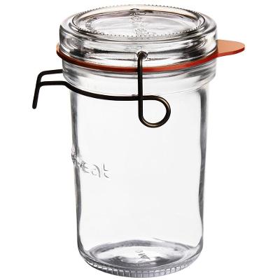Pote com tampa removível Luigi Bormioli Lock Eat em Vidro - 350 ml