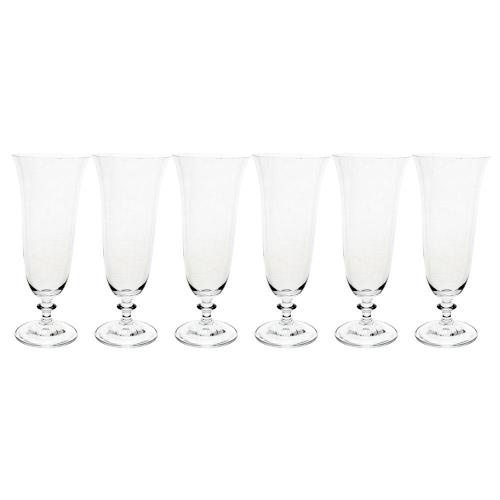 Conjunto de Taças para Cerveja Bohemia Angela 360 ml em Cristal Ecológico - 6 Peças