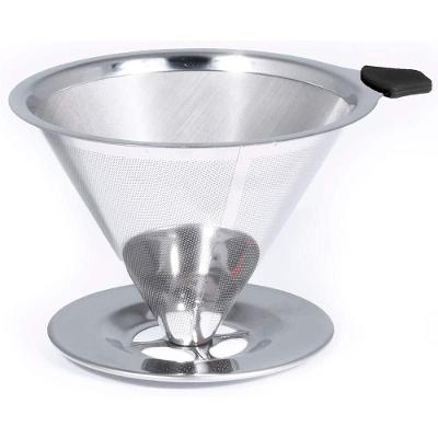 Coador de Café Pour Over Bialetti em Aço Inox - 12,5 cm