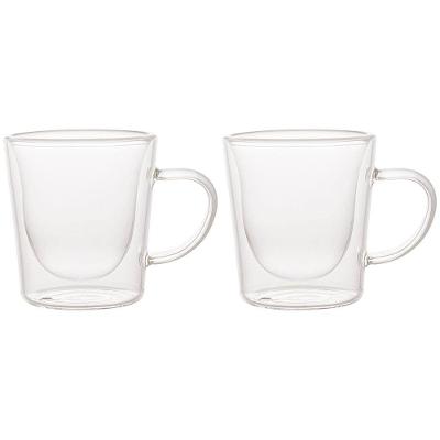 Conjunto com 2 Xícaras para Café Wolff com Parede Dupla - 100 ml