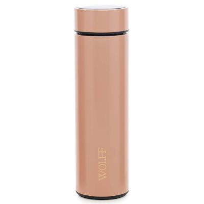 Garrafa Térmica Wolff com Termômetro Led Rosé - 500ml