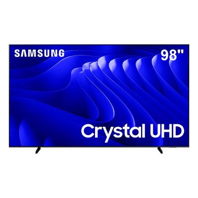 Smart TV 98" Samsung Crystal UHD 4K UN98DU9000 com Wi-Fi integrado, Bluetooth, Gaming Hub, Alexa e Som em Movimento Virtual