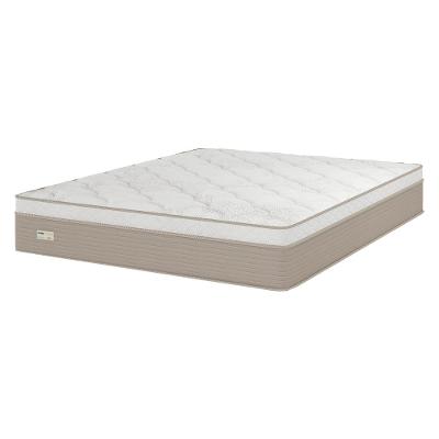 Colchão Queen Size Umaflex Milão com Euro Pillow e Molas Ensacadas 30x158x198 – Bege/Branco