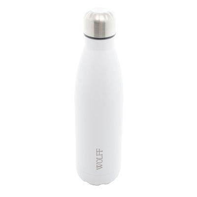 Garrafa Térmica Wolff Ice em Aço Inox com Parede Dupla Branca - 500ml
